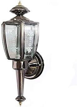 מנורת קיר UASTEE חיצונית עמיד גשם אטום לחגורה אטום למים זכוכית גן קישוט גן קישוט זכוכית פנס ראש יחיד