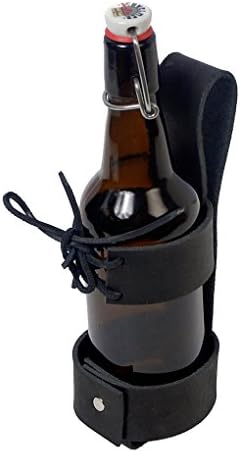 על ידי את חרב דלוקס עור כוס יכול מים בקבוק לשתות מחזיק שחור 48-201252