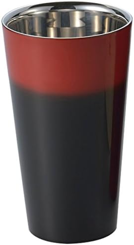 אסאהי סקו-ל601 לכה שכבה כפולה כוס ישרה, שחור