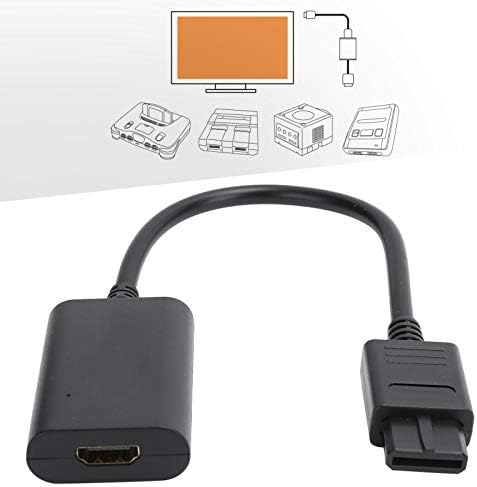 ממיר כבלים HAYZOKI HDMI, קונסולת משחק רטרו 720p רטרו ממיר HDMI מתאם כבל וידאו בהגדרה גבוהה לטלוויזיה,