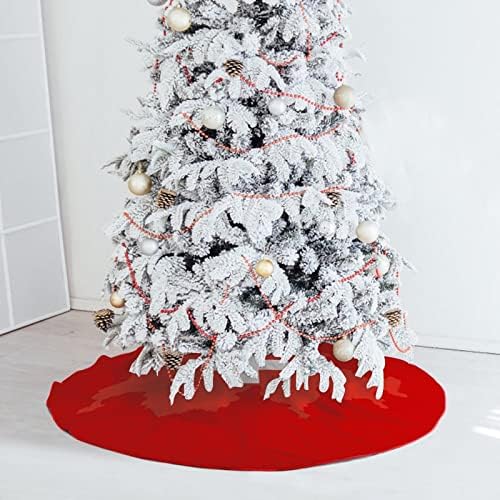 מפת דגל של חצאית עץ חג המולד של שוויץ וינטג 'קישוטים לחג המולד קישוטי חג המולד למסיבת השנה החדשה לחג