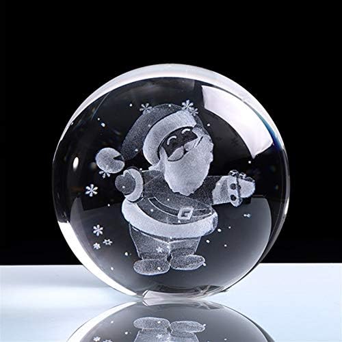 WCPJYZQ 60 ממ/80 ממ תלת מימד כדור גביש זכוכית חרוט מיניאטורה דגם אדמה דגם כדור גביש קישוט מלאכה גלובוס