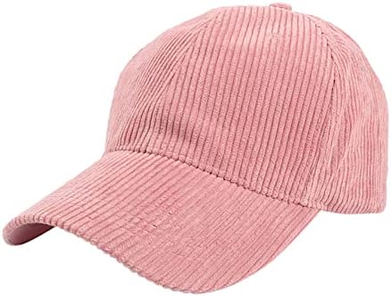 זכר נקבה ניטראלי קיץ מוצק בייסבול כובעי קורדרוי כובע מצחיות בייסבול כובעי 47