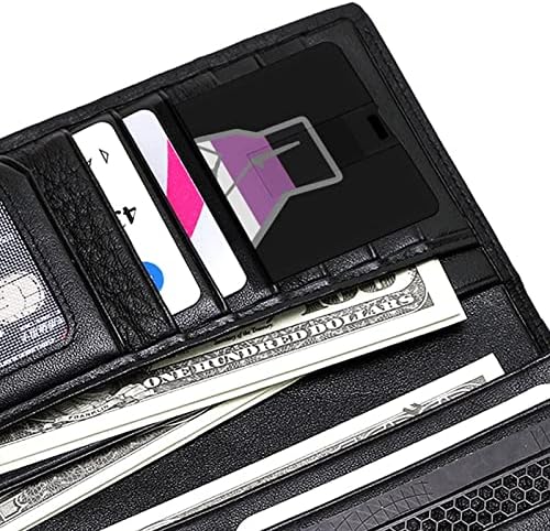 אגרוף מוגבה לא-בינארי גאווה כרטיסי בנק USB כונני פלאש זיכרון נייד כונן אחסון מקש נייד 32 גרם
