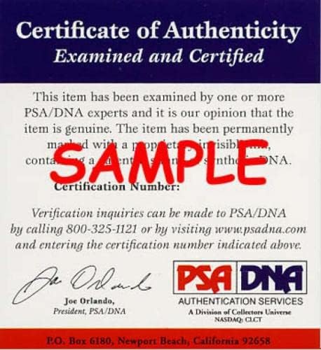 ג'ים טיילור PSA DNA וינטג 'חתום COA 8x10 חתימות צילום חתימות - תמונות NFL עם חתימה