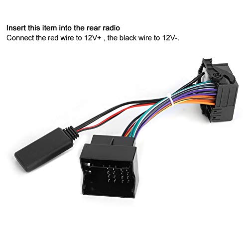 RCD 310 Bluetooth-Wire רתמת מתאם רדיו Bluetooth מודול AUX כבל AUX מתאם סטריאו רתמת רתמת רדיו מתאים ל-
