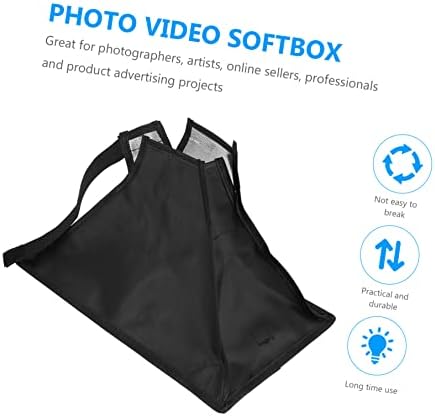 Bobestech Photo Box Flash Phast Prop Partrait to LED LED x Photography Diffuser מוצר מספק תאורת תאורה