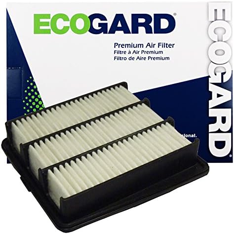 ECOGARD XA5602 מנוע פרימיום מסנן אוויר מתאים ליונדאי סונטה 3.3L 2006-2010, אזרה 3.8L 2006-2011, אזרה