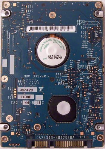 Fujitsu MHW2040BH 40GB 5400 סלד SATA מחברת כונן קשיח