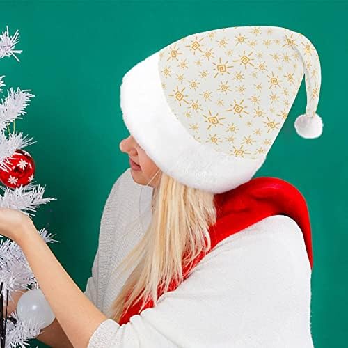 חמוד קיץ שמש חג המולד כובע סנטה כובע מצחיק חג המולד כובעי חג מסיבת כובעי עבור נשים / גברים