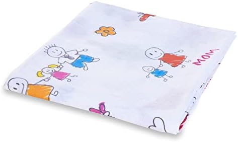 CUBS כותנה אורגנית 2 שכבה MUSLIN BABY שמיכה - GOTS Certified - קל משקל - נושם - מושלם למקלחות לתינוקות