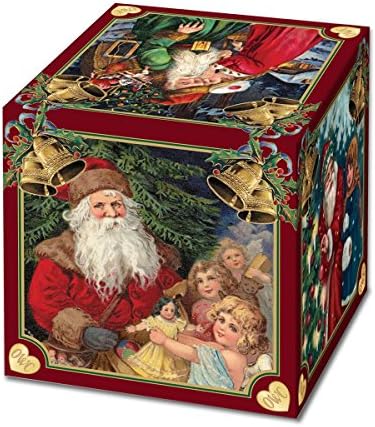 קישוט מפוצץ זכוכית חג המולד של העולם הישן עם קופסת S-Hook וקופסת מתנה, אוסף בעלי חיים