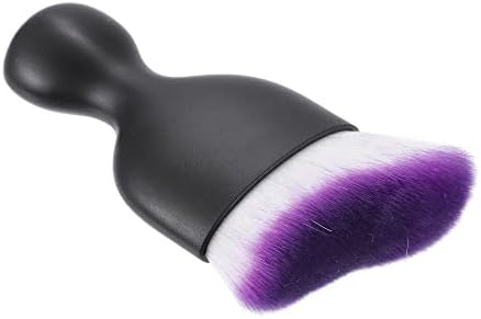 X Autohaux Parior Brush Brushles רך המפרט כלי אבק מברשת ללוח המחוונים Veater Vene Vene שחור סגול