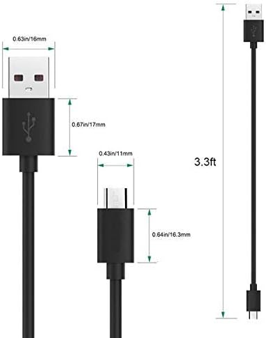 כבל מיקרו -טעינה מהיר מהיר עובד תואם ל- ZTE Blade V8 Lite מאפשר מהירויות טעינה מהירות!