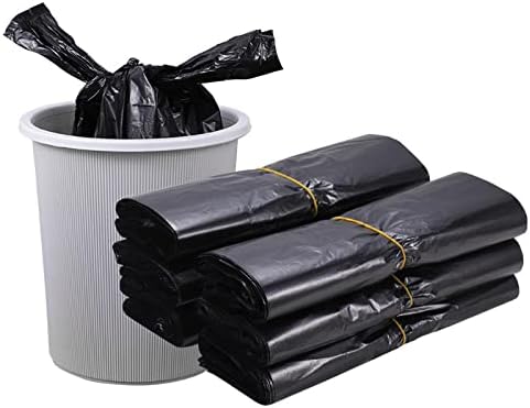 שקית זבל מעובה של גוג'ם שקית אשפה ניידת שקית אפוד חד פעמית בגודל בינוני בגודל מטבח שחור שקית ניילון