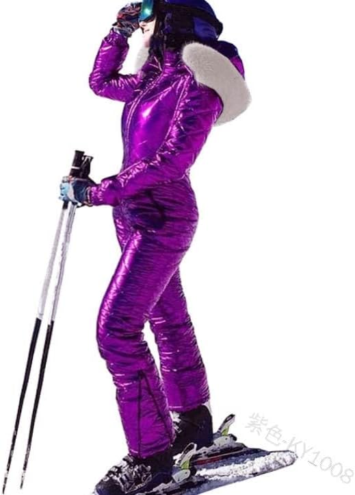 פאפן נפוח מעילי נשים נשים מוצק מזדמן עבה חם סנובורד חליפת סקי חיצוני ספורט רוכסן כותנה נשים של חם מעיל