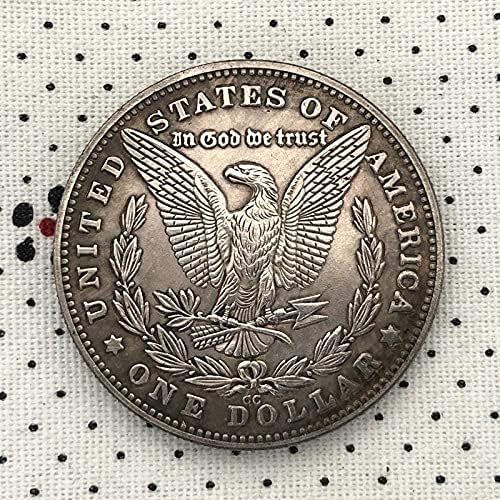 מטבע אתגר העתק מטבע זיכרון מטבע מטבע אמריקאי מורגן וונדרר מטבע 1890 אוסף מלאכת יד קישוט בית אוסף מטבע