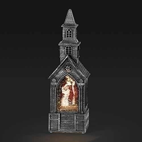 רומאי 10.75 כנסיית מערבולת אפורה עם עיצוב שולחן חג המולד של משפחה קדושה