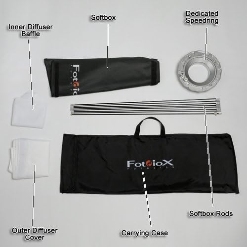 Fotodiox Pro אוקטגון Softbox 60 עם Speedring, עבור סטודיו פוטוגני MAX III 160, 320, PowerLight PL1250,