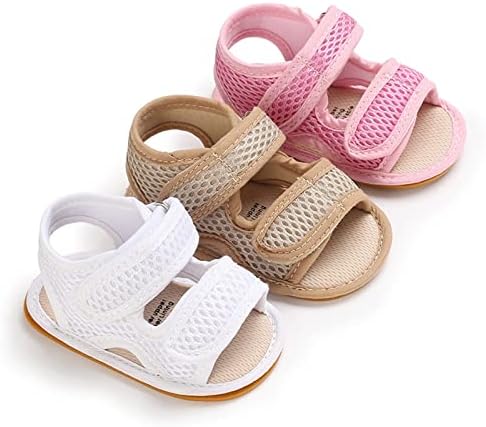 נעלי תינוקות אופנה נעלי פעוטות רכות נושמות סנדלי תינוקות חלולים