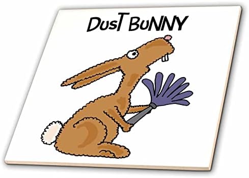 3 דרוז ארנב ארנב מצחיק ארנב אבק אבק אבק ארנב פונני קריקטורה - אריחים