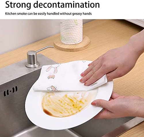 שוטפים את הידיים מגבת למטבח ניקוי חד פעמי סמרטוט נייר שמן ספיגת שטיפת יד מגבת בגדים לשימוש חוזר