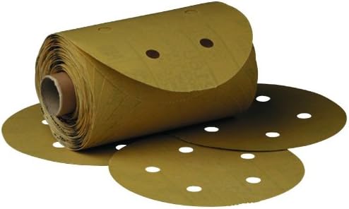 3M Stikit Gold Disc גליל אבק בחינם, 01635, 6 אינץ ', p320, 175 דיסקים לכל גליל