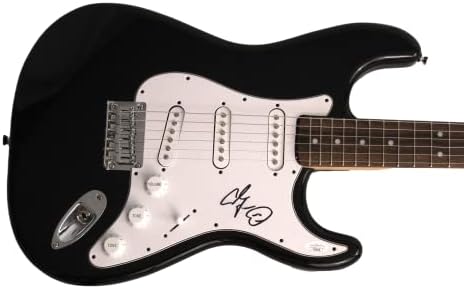 אדם סנדלר חתם על חתימה בגודל מלא פנדר שחור סטרטוקסטר גיטרה חשמלית עם אימות ג'יימס ספנס JSA - Saturday