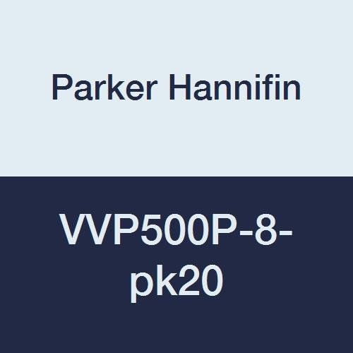 פארקר חניפין VVP500P-8-PK20 שסתום כדור תעשייתי, חותם PTFE, אוורור, ידית נעילה, מוטבעת, 1/2 חוט נקבה