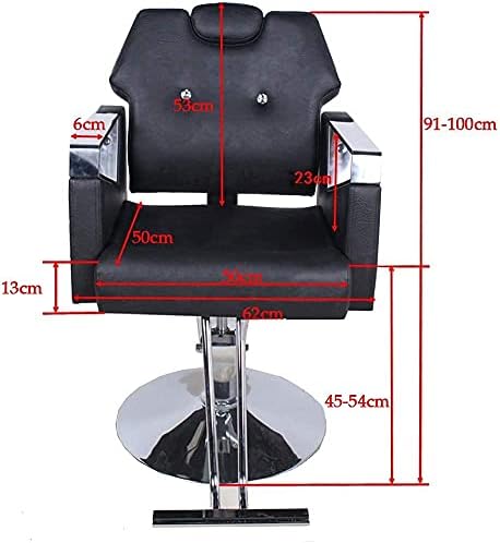 כסא סלון כסא הידראולי לעסקים או לבית, כיסא ספר הידראולי כבד שוכנת 360 מעלות מסתובבת גובה מתכווננת סלון
