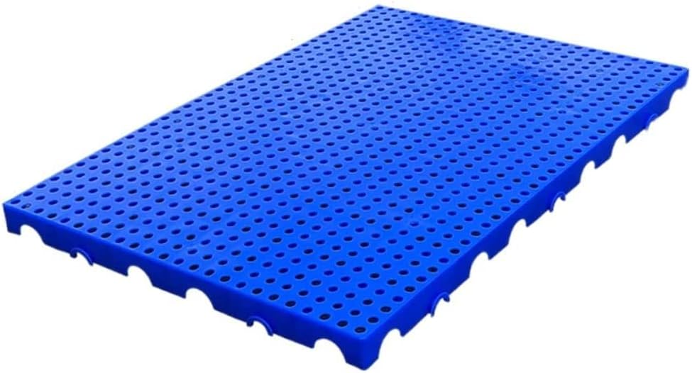 משטח רצפה של ויטול לאחסון, שטיח אריחי סיפון עמיד בפני לחות מפלסטיק למחסני מרתף, עיצוב רשת לוח מדף מונע