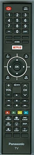 845-050-05B4 Remote Control Compatible with Panasonic TVs TC-50CX400, TC-50CX400U, TC-55CX400, TC-55CX400U,
