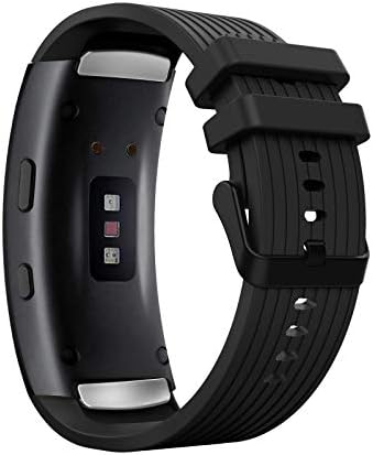 פס Moko תואם ל- Samsung Gear Fit 2/Fit 2 Pro, רצועת שעון רכה מתכווננת סיליקון מתכווננת