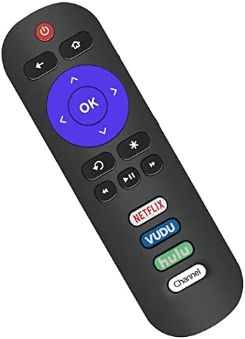 Remote Control Compatible with All TCL Roku Smart TV 50S421 55S421 55S425 70S42 32S321 55S421 43S421