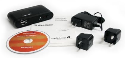 Startech.com ipusb2vga Ethernet ל- VGA מעל ממיר IP