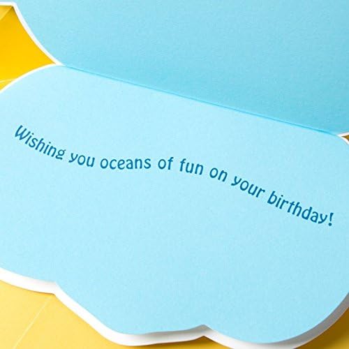 פפירוס צלילה מסכת יום הולדת כרטיס