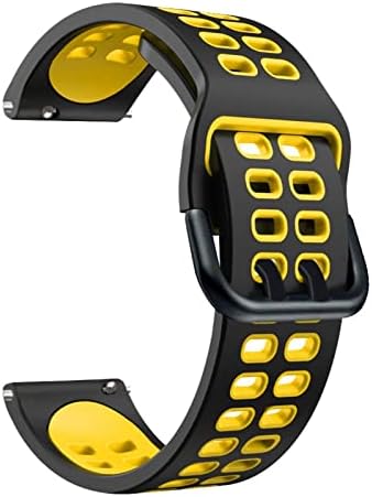 BKUANE 20 ממ רצועות רצועות שעונים חכמות עבור TICWATCH 2 Silicone החלפת Silicone Watchbandstrap.