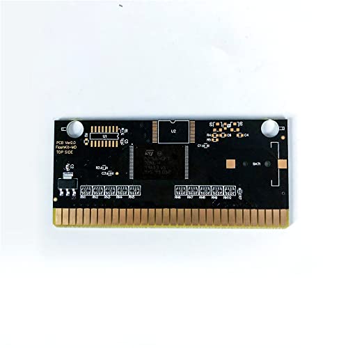 Aditi Wardner - ארהב Label FlashKit MD Electroless Card Gold PCB עבור Sega Genesis