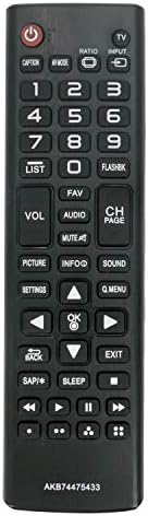 AKB74475433 Replace Remote fit for LG TV 32LF5600 42LF5600 32LB520B 49LX341C 49LX540S 42LX330C 42LX530S