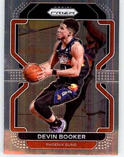 2021-22 Panini Prizm 203 Devin Booker Phoenix Suns כדורסל כרטיס מסחר רשמי של ה- NBA