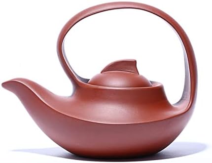 קומקום חול סגול 16oz סיני yixing חימר סיר תה בעבודת יד קרמיקה Zisha אדום
