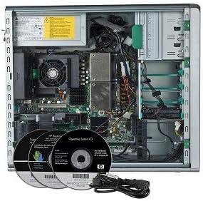 HP XW8400 תחנת עבודה כפולה XEON כפול ליבה 5150 2.66GHz 4GB 500GB DVD ± RW DL XP Professional W/RAID