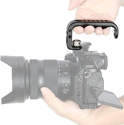 ידית עליונה של NiceRig DSLR עבור Arri 3/8 חוט חוט ארגונומי, רלוונטי עבור אסדת כלוב מצלמת מצלמת קולנוע