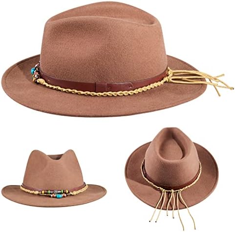 לערבב חום כובע נוצות, מגוון טבעי נוצת חבילות אביזרי עבור פדורה קאובוי כובעים, חזיר עוגת טרילבי כובעים