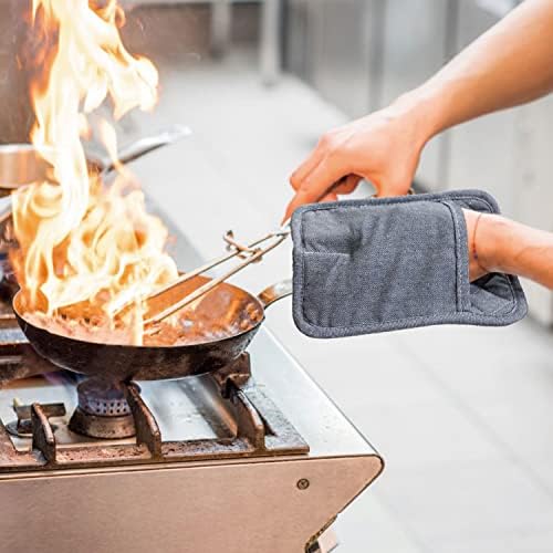 מחזיקי סיר צבועים חוט של 3 קווי מטבח סיליקון ללא החלקה עמידה בחום 500 ℉ כפפות מטבח מנגל בישול אפיית