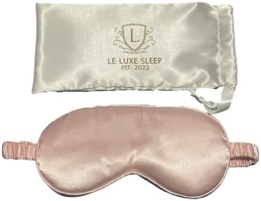 מסכת שינה משי של Le Luxe Luxe