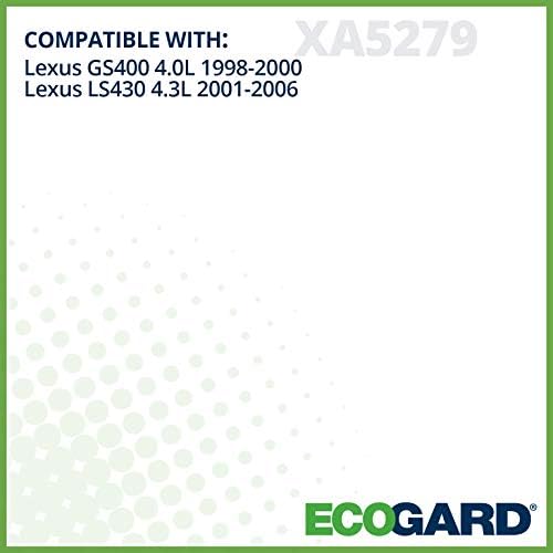 Ecogard XA5279 מנוע פרימיום מסנן אוויר מתאים לקסוס LS430 4.3L 2001-2006, GS400 4.0L 1998-2000