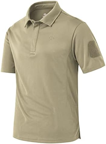 חולצת פולו של Mofiz Mens 2pack יבש מהיר-יבש שרוול קצר שרוול קיץ לחות מזדמנת חולצת גולף פיתול BIG & TALT