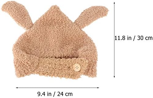 1 מחשב תינוק של חורף אוזן כובע תינוקות כותנה כיסויי ראש מקסים חם ארנב אוזן כובע עבור בית/קיר / חדר קישוטים