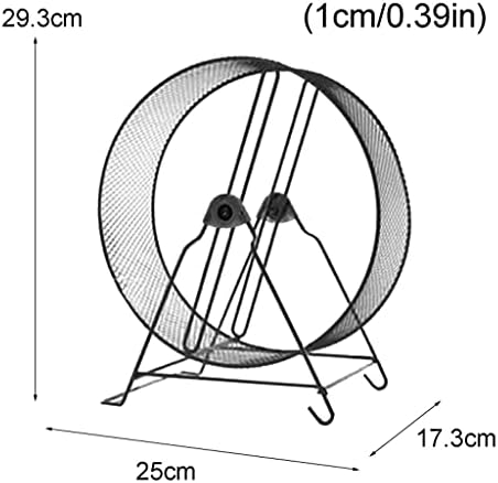 WZHSDKL גלגל ריצה של אוגר חיות מחמד קטן עם צעצוע ריצה ביתי מעמד
